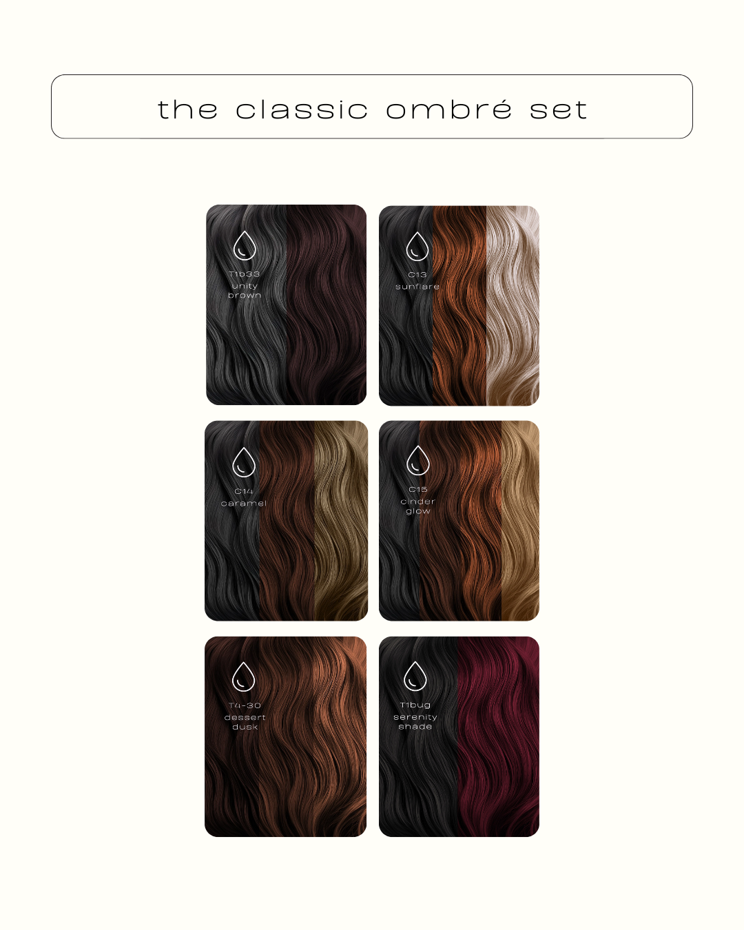 The Classic Curl Set - Ombre